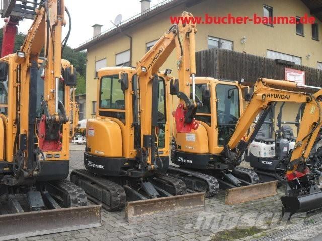 Hyundai R 25 Z-9A Miniescavatori