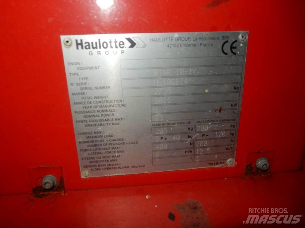 Haulotte Star 10 Piattaforme a braccio articolato