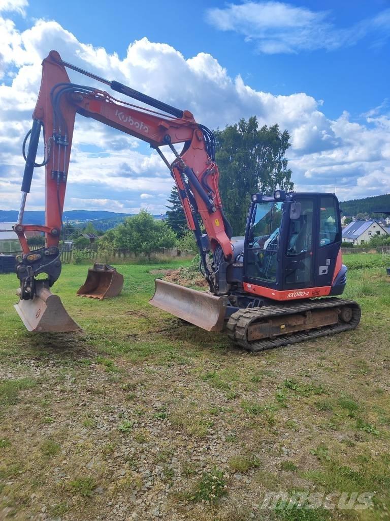 Kubota KX 080-4 Escavatori medi 7t - 12t