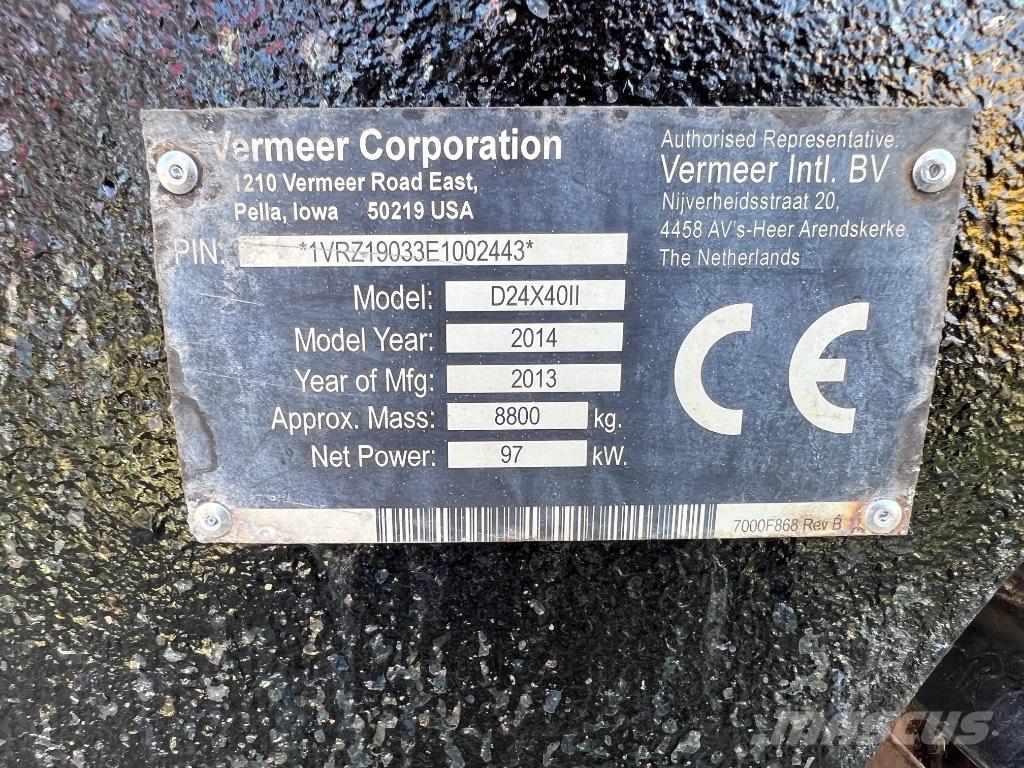 Vermeer D24X40II Macchina per perforazione orizzontale controllata