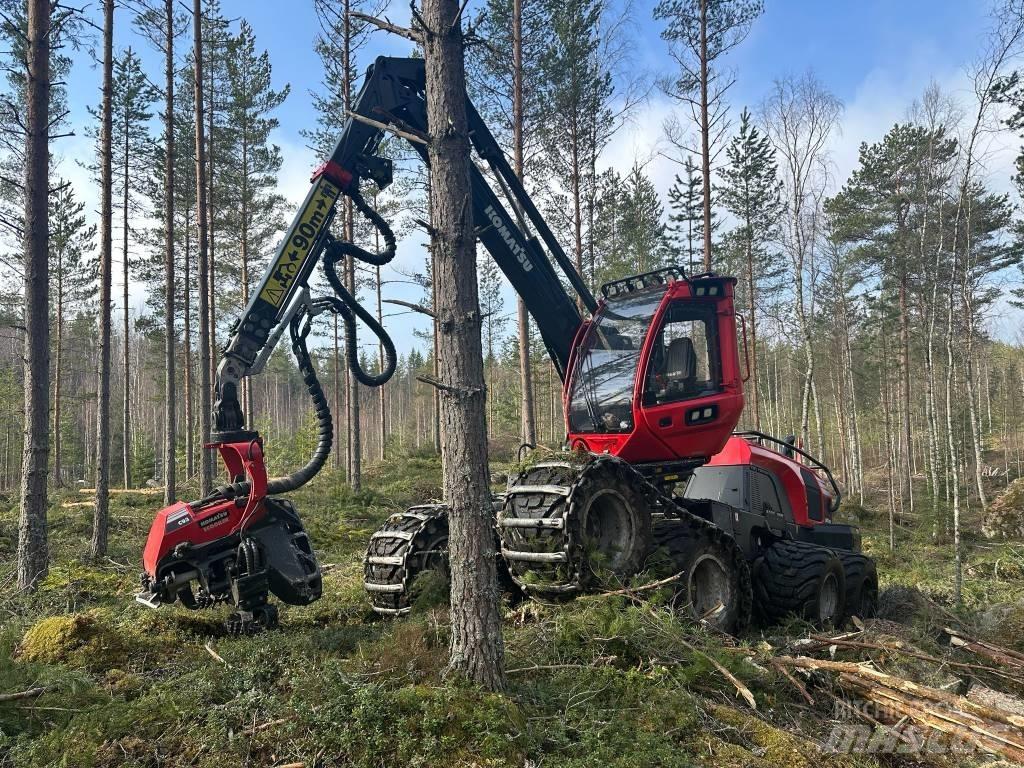 Komatsu 901 XC Abbattitrici, Disboscatrici