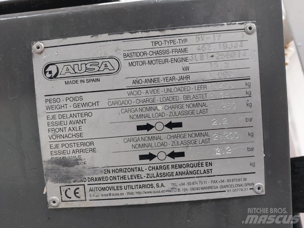 Ausa DV 17 Mini dumper