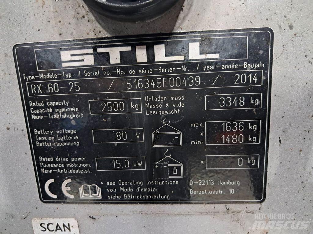Still RX60-25 Carrelli elevatori elettrici