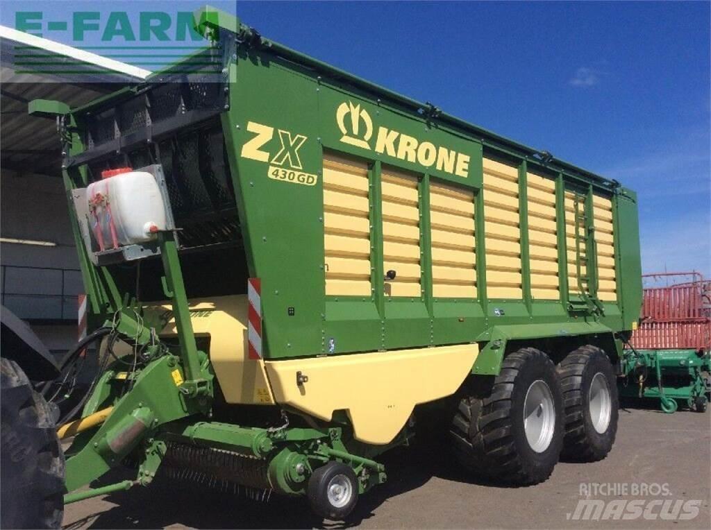 Krone zx 430 gd Carri per la granella