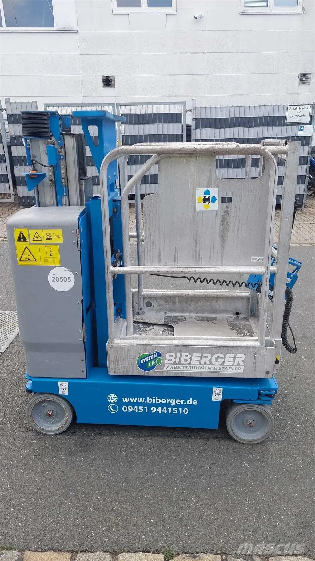 Genie GR 12 Piattaforme cingolate, Piattaforme a ragno e Montacarichi