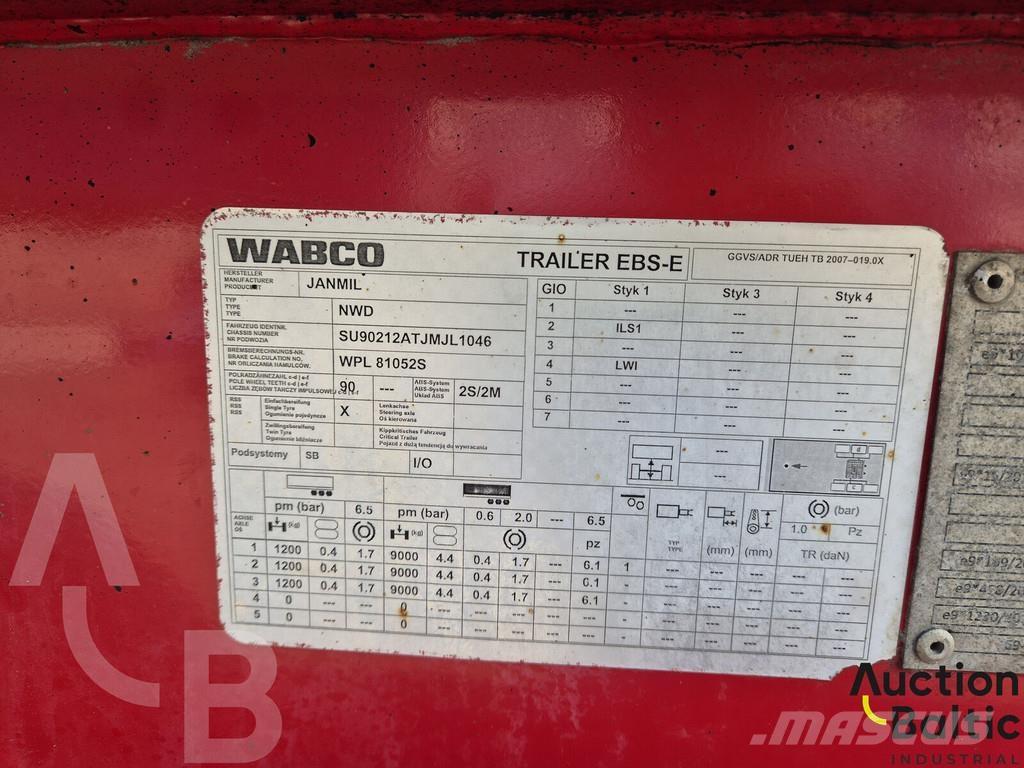 Janmil NWD Semirimorchi a cassone ribaltabile