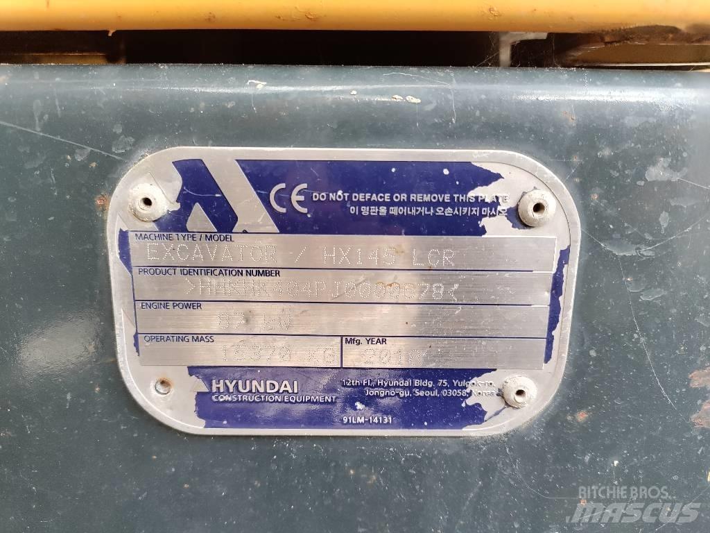 Hyundai HX 145 LCR Escavatori cingolati