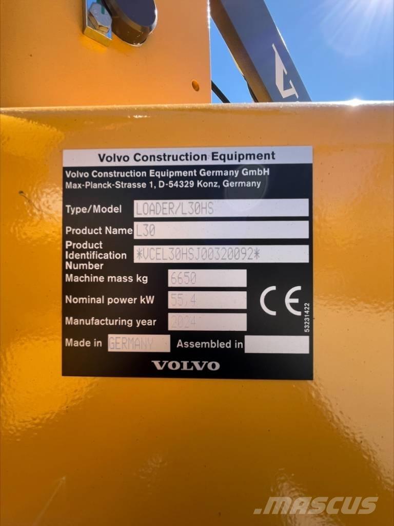 Volvo L30HS Pale gommate