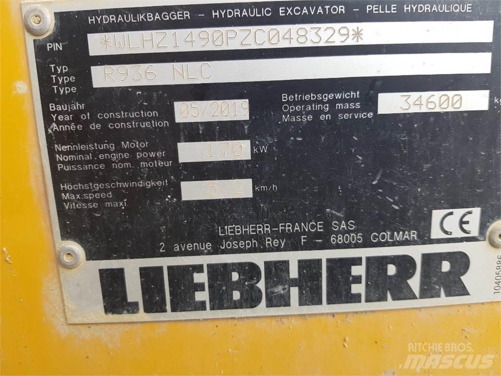 Liebherr R936 NLC Escavatori cingolati