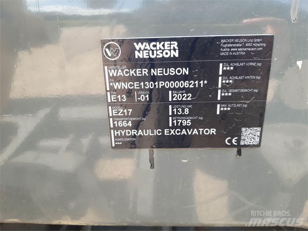 Wacker Neuson EZ17 Escavatori cingolati