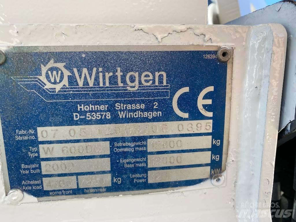 Wirtgen W600DC Fresa a freddo per asfalto