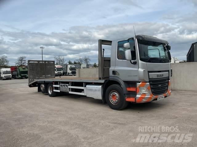 DAF CF 330 Autocarro pianale / argano
