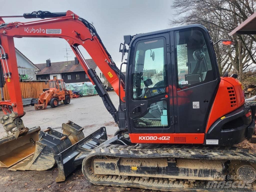 Kubota KX 080-4 Miniescavatori