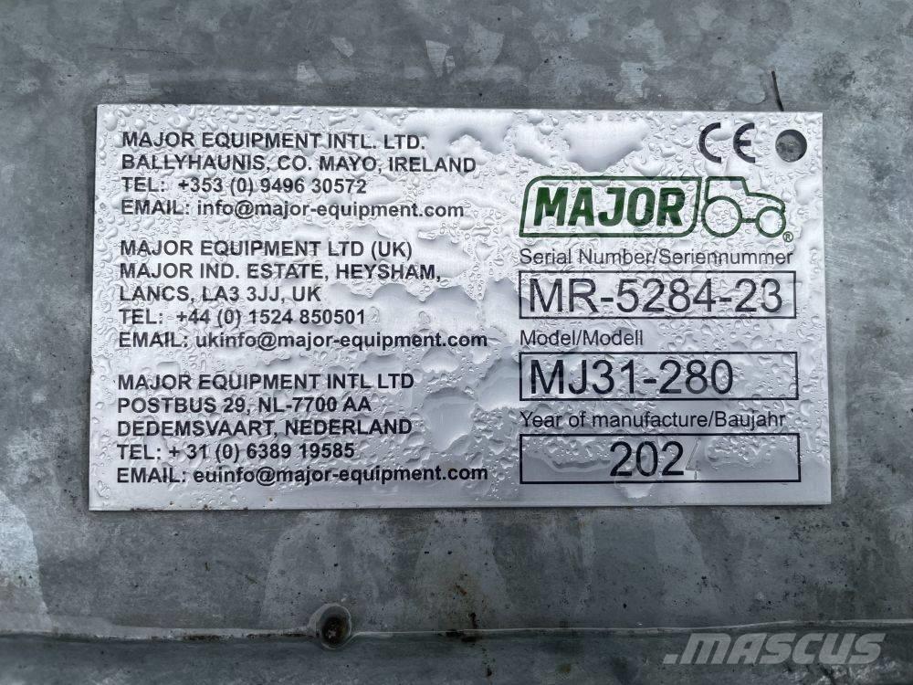 Major MJ 30 280 Falciatrici/cimatrici per pascoli