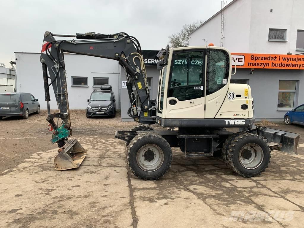 Terex TW 85 Escavatori gommati