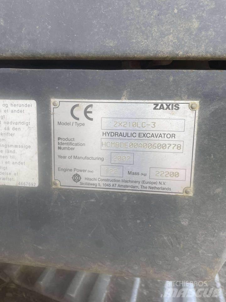Hitachi ZX210 Escavatori cingolati