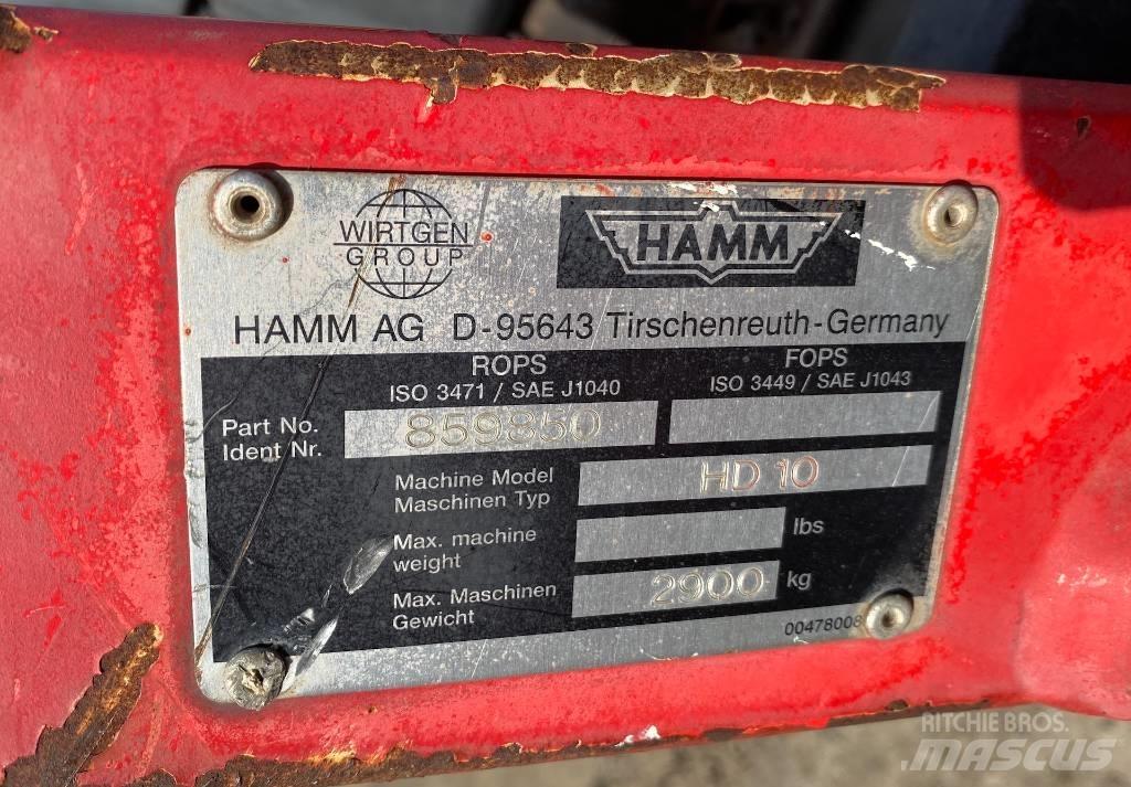 Hamm HD 10 Rulli a doppio tamburo