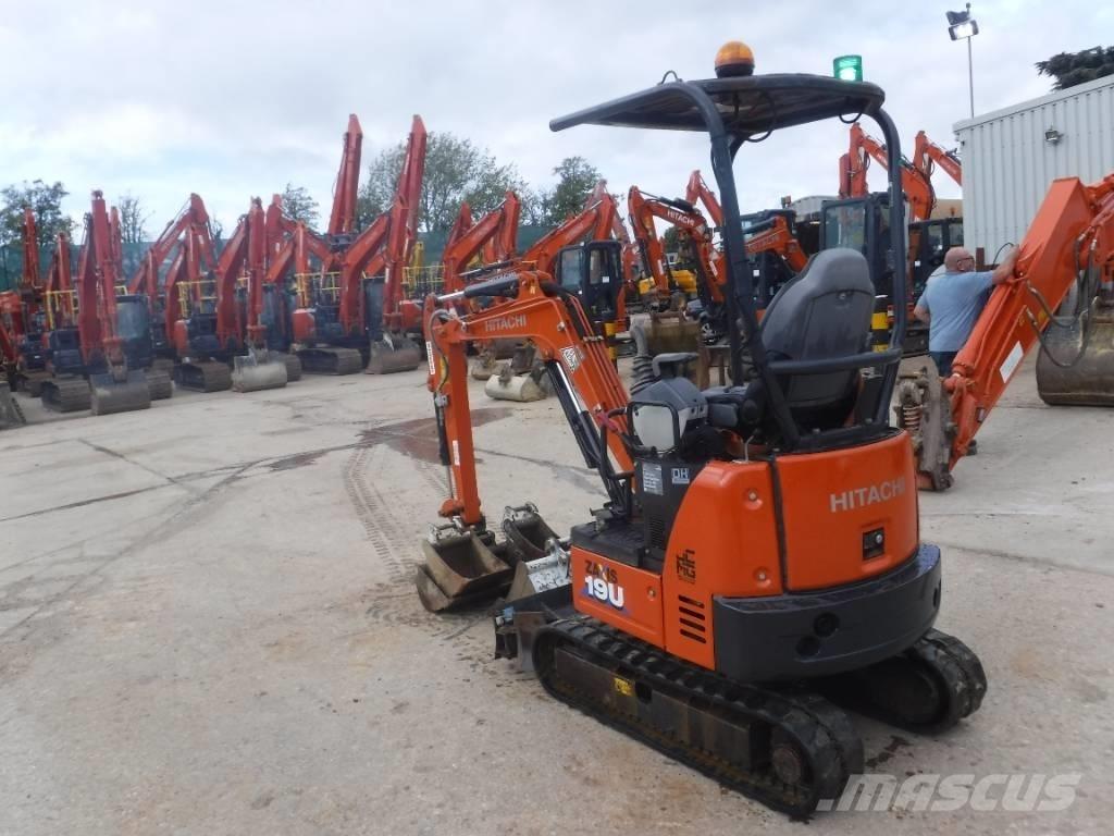 Hitachi ZX 19 U-6 Miniescavatori