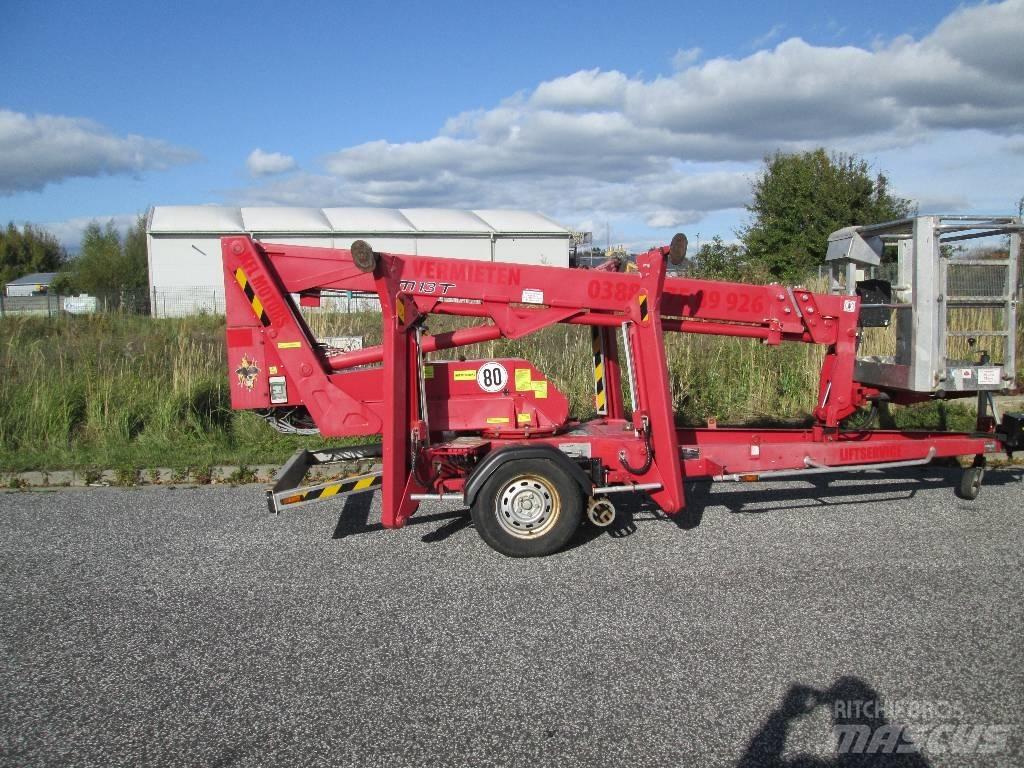 Europelift TM13T Piattaforme aeree su rimorchio
