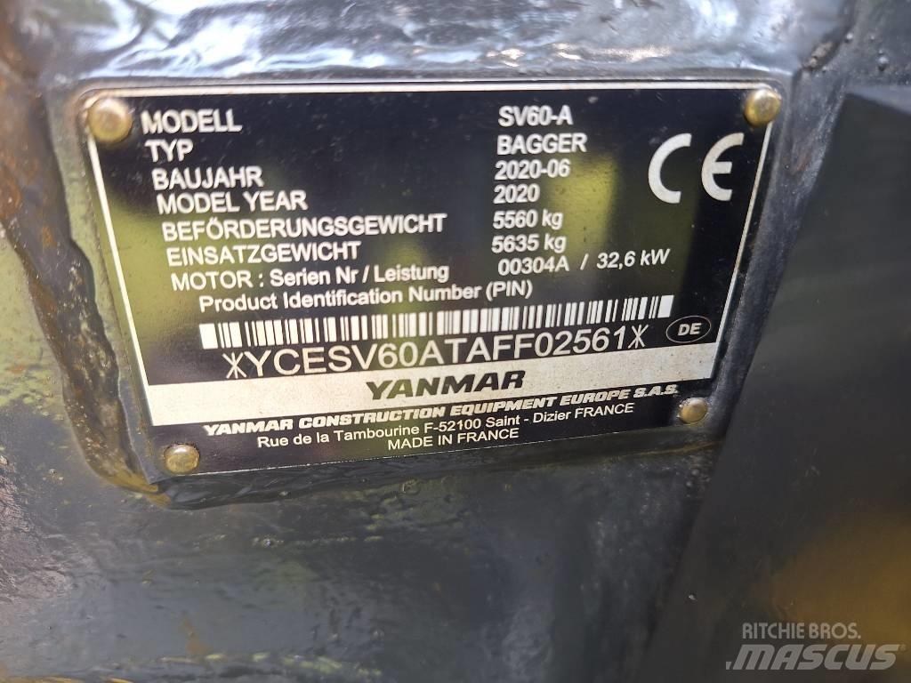 Yanmar SV 60 Miniescavatori