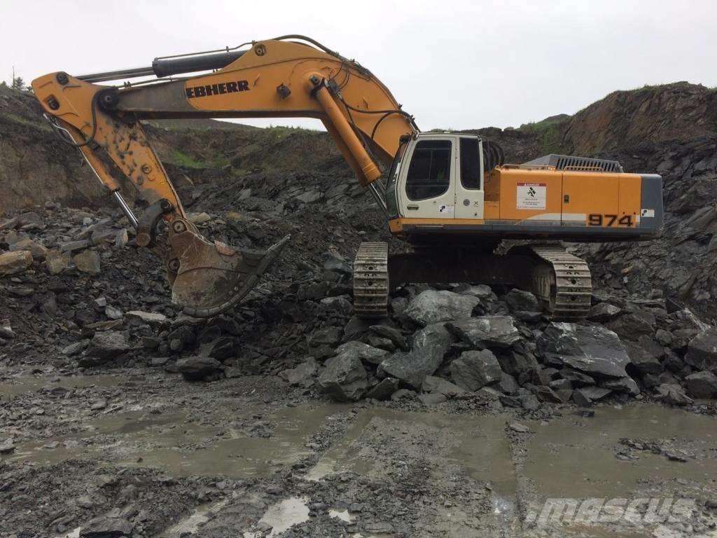 Liebherr R 974 C Escavatori cingolati