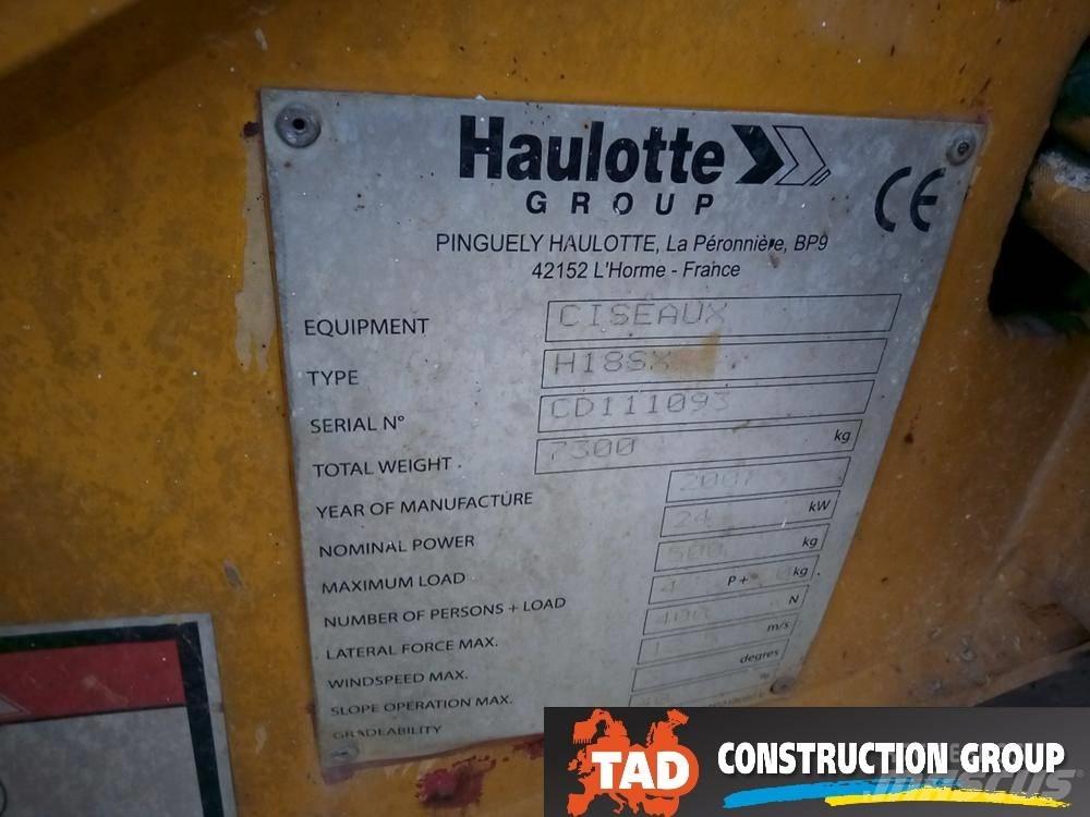 Haulotte H 18 SX Piattaforme a pantografo
