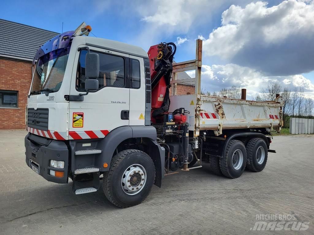 MAN TGA 26.310 Camion ribaltabili
