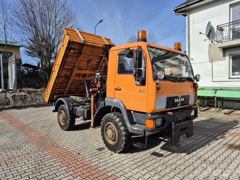 MAN 8 163 Wywrotka Camion ribaltabili