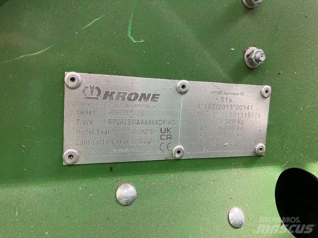 Krone Varipack v190 Rotopresse