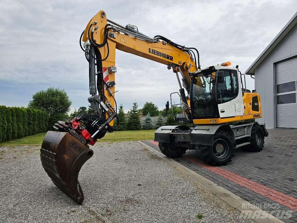 Liebherr A 916 Escavatori gommati