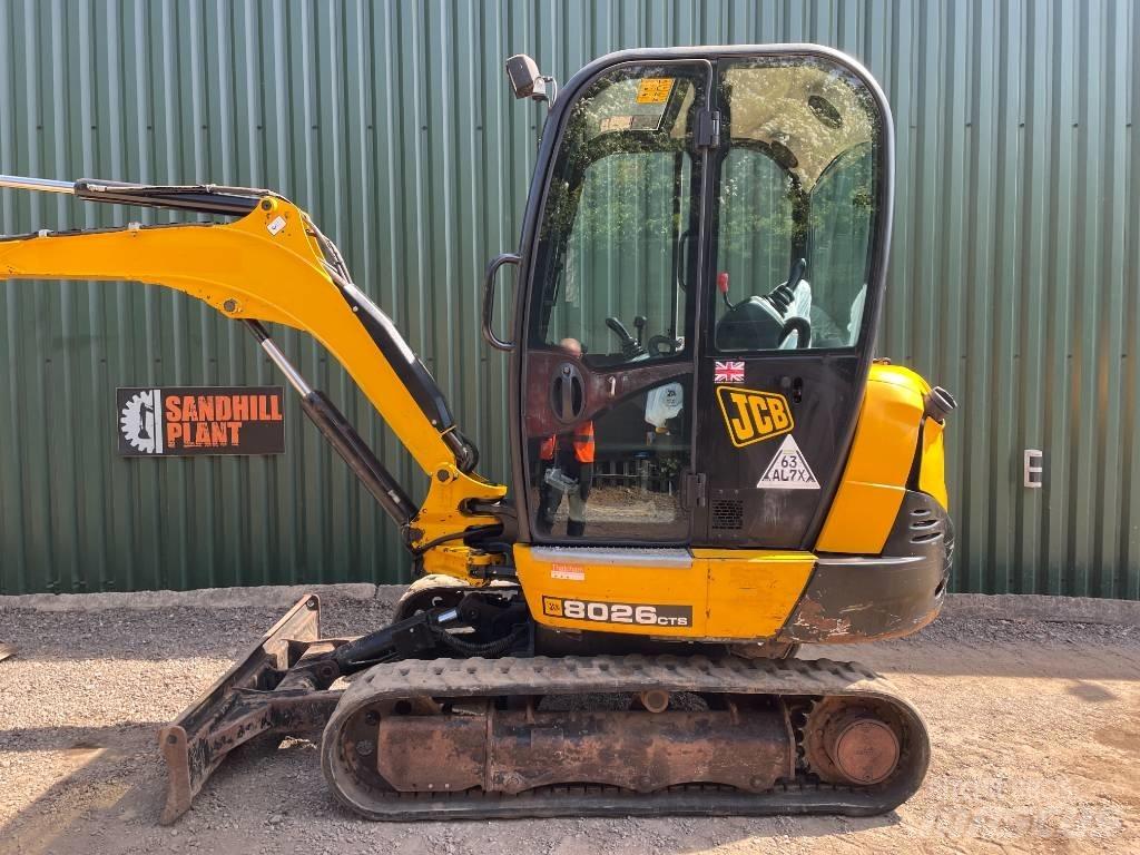 JCB 8026 CTS Miniescavatori
