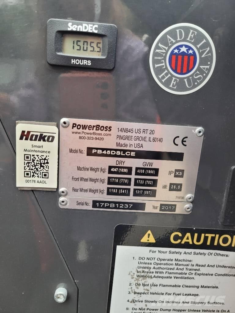 Hako PB 45 DSLCE Lavasciuga