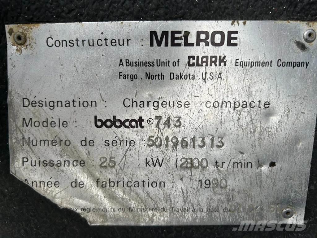 Bobcat 743 Mini Pale Gommate