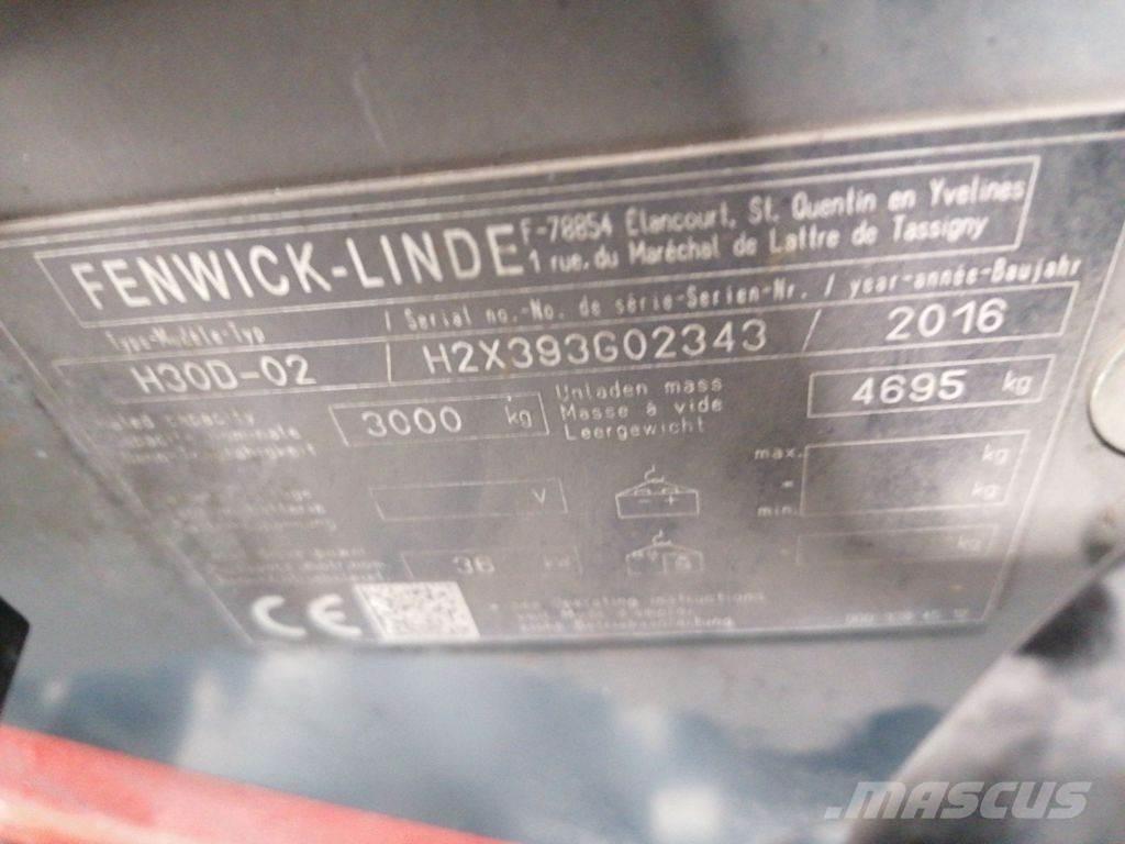Linde H30D-02 Carrelli elevatori diesel