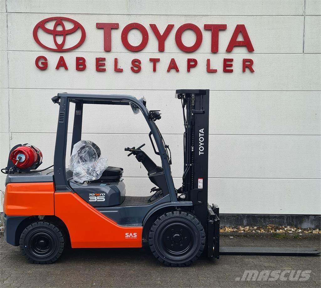 Toyota 02-8FGJF35 Carrelli elevatori GPL