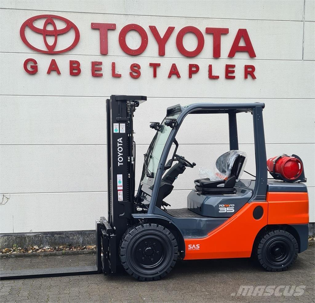 Toyota 02-8FGJF35 Carrelli elevatori GPL