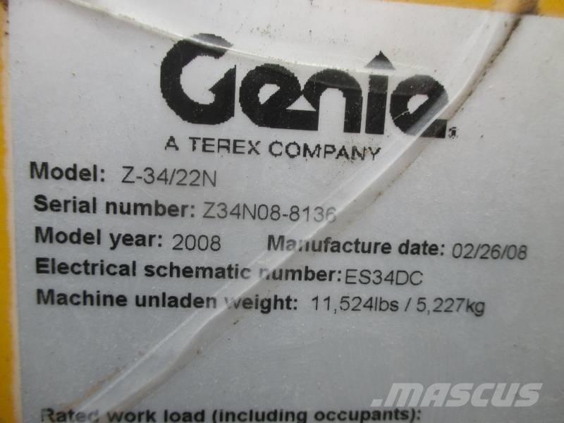 Genie Z 34/22 N Piattaforme a braccio articolato