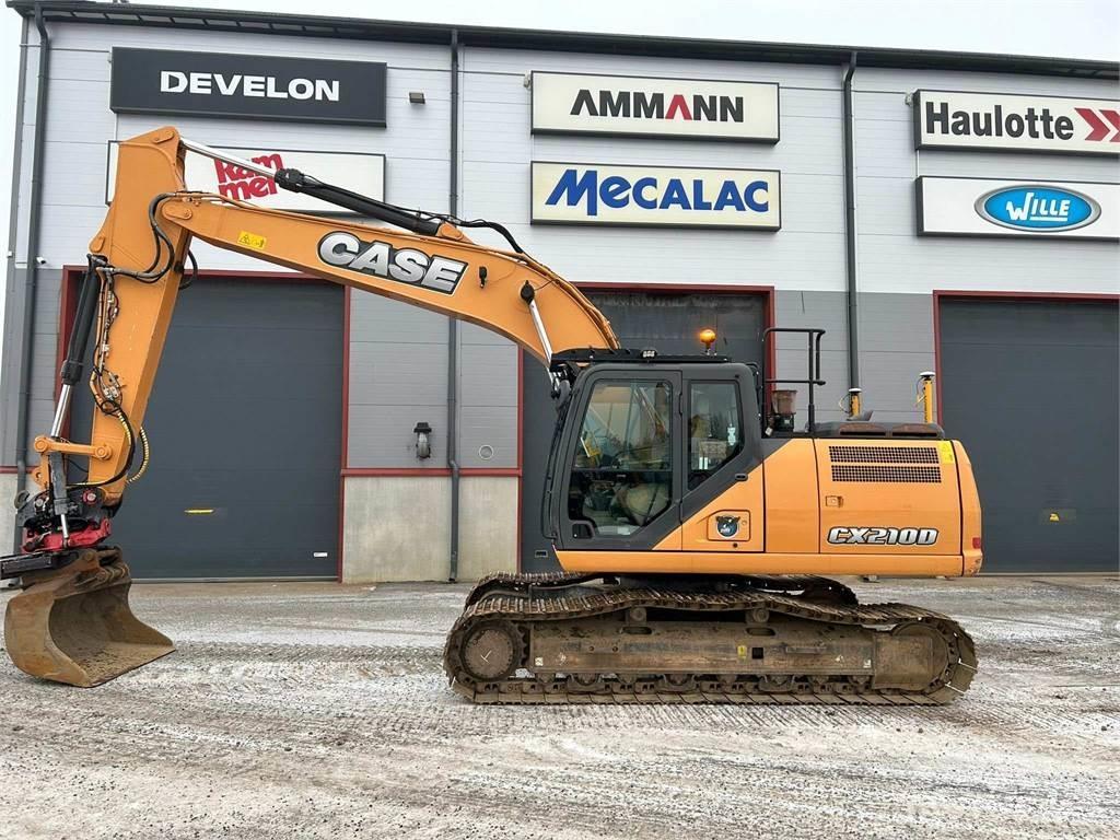 CASE CX210D Escavatori cingolati