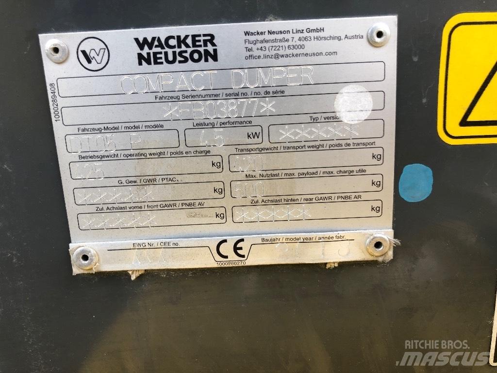 Wacker Neuson DT 05 Dumper cingolati