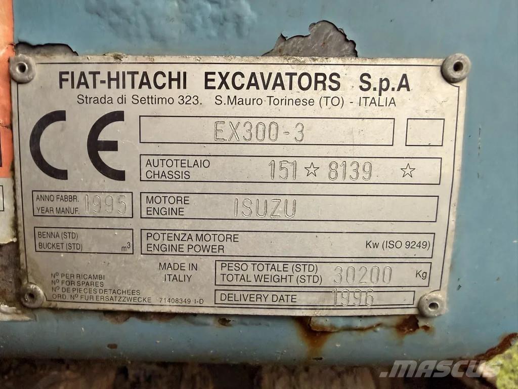 Hitachi EX300-3 Escavatori cingolati