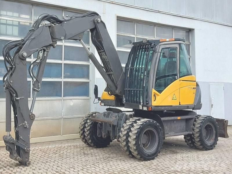 Mecalac 714 MW Escavatori gommati