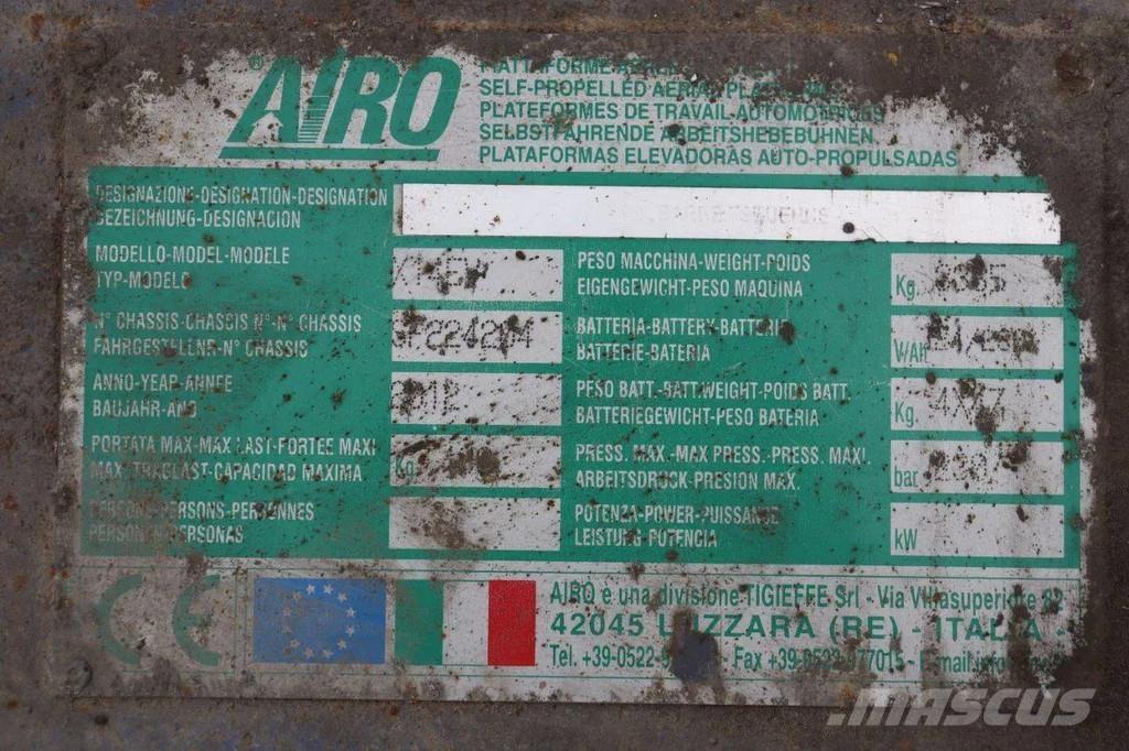 Airo X14EV Piattaforme a pantografo