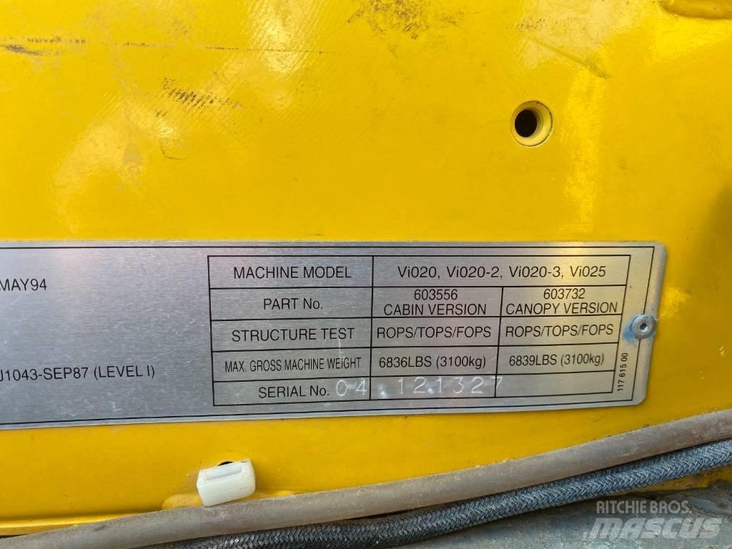Yanmar Vio 25 Miniescavatori
