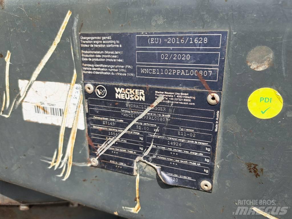 Wacker Neuson ET145 Escavatori cingolati