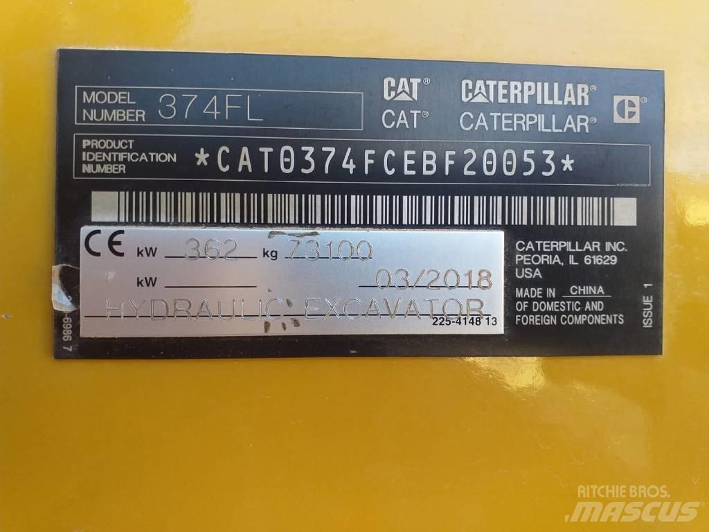 CAT 374 F Escavatori cingolati