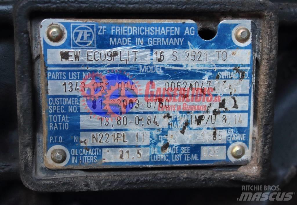 ZF 16S 2521 TO Scatole trasmissione