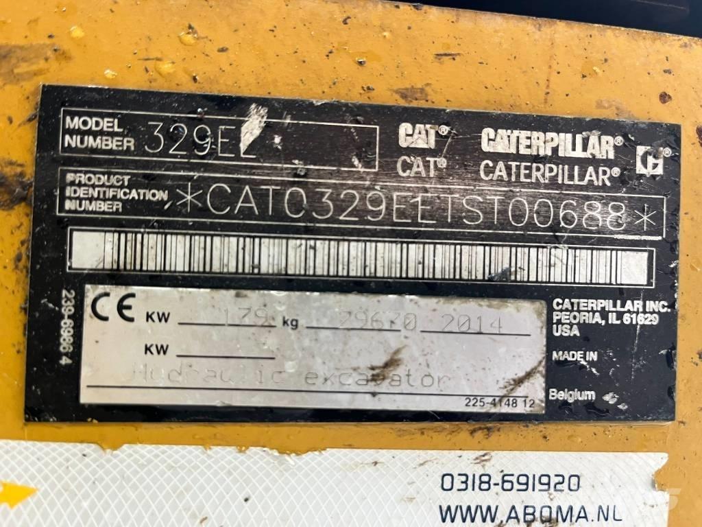 CAT 329 EL Escavatori cingolati