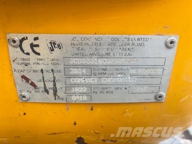 JCB 8018 CTS Miniescavatori