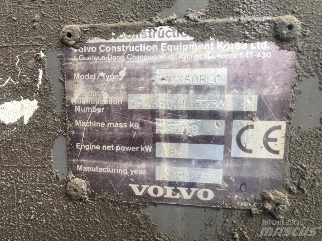 Volvo Ec360blc Escavatori cingolati