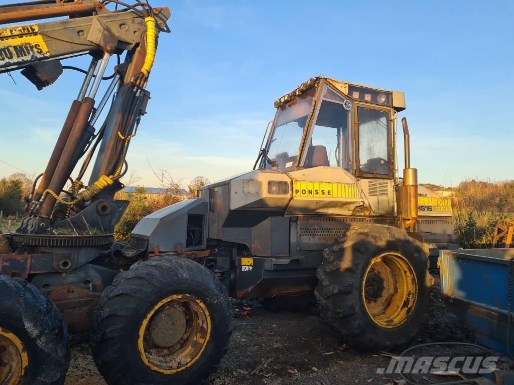 Ponsse Ergo HS16 Abbattitrici, Disboscatrici